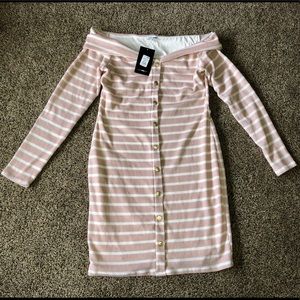 Off the shoulder dress